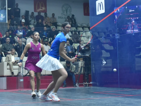 کراچی اوپن انٹرنیشنل اسکواش ٹورنامنٹ 2026 کا ویمن ٹائٹل مصر کی امینہ عرفی نے جیت لیا