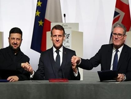 یوکرین کی سلامتی کے لیے برطانیہ اور فرانس فوجی تعیناتی پر متفق