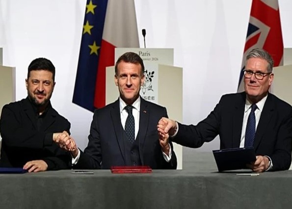 یوکرین کی سلامتی کے لیے برطانیہ اور فرانس فوجی تعیناتی پر متفق