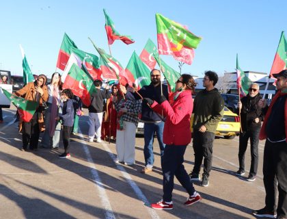 پی ٹی آئی ہیوسٹن کار ریلی کی تصویری جھلکیاں