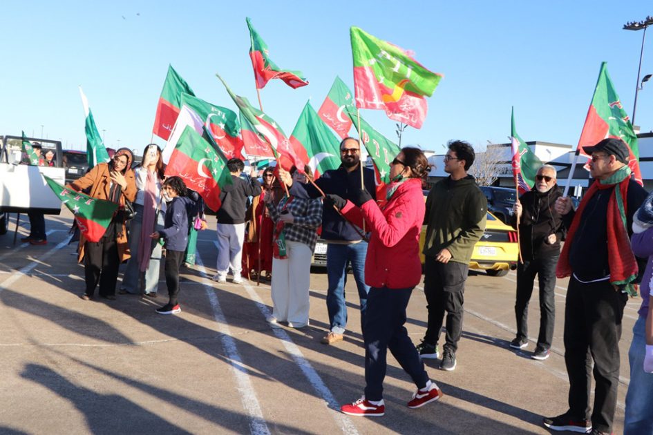 پی ٹی آئی ہیوسٹن کار ریلی کی تصویری جھلکیاں