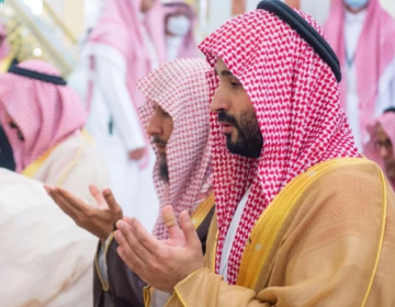 اسلام کی پہلی مسجد میں ولی عہد شہزادہ محمد بن سلمان کی حاضری