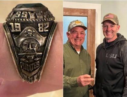 امریکا؛ گمشدہ انگوٹھی 44 برس بعد مل گئی