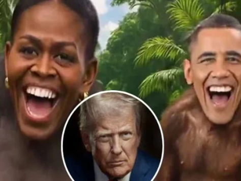 امریکی صدر ڈونلڈ ٹرمپ کا اوباما اور مشیل کی نامناسب ویڈیو شیئر کرنے پر معافی مانگنے سے انکار