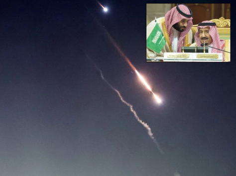 ایران کے میزائل کو ریاض کی فضاؤں میں بھی تباہ کردی، سعودی عرب
