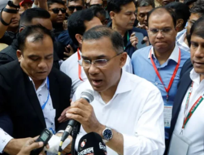 بنگلادیش انتخابات میں بی این پی دو تہائی اکثریت کے ساتھ 209 نشستیں جیتنے میں کامیاب