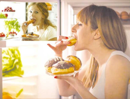 رات گئے کھانا دل اور شوگر کےلیے خطرہ