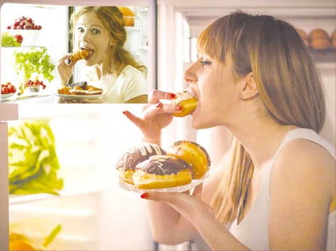 رات گئے کھانا دل اور شوگر کےلیے خطرہ