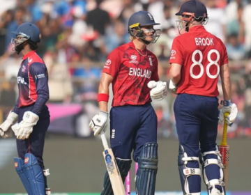 ٹی 20 ورلڈ کپ کے میچ میں انگلینڈ نے نیپال کو 4 رنز سے شکست دے دی