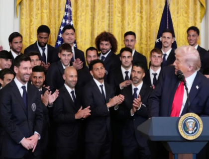 ٹرمپ کے ایران میں حملے کے بیان پر میسی اور انٹرمیامی کے کھلاڑیوں کی تالیاں