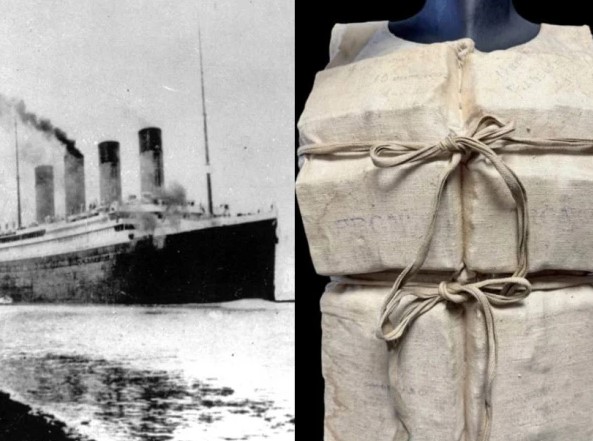 114 سال پرانی یادگار، ٹائی ٹینک سے بچنے والی خاتون کی لائف جیکٹ ریکارڈ قیمت پر نیلام