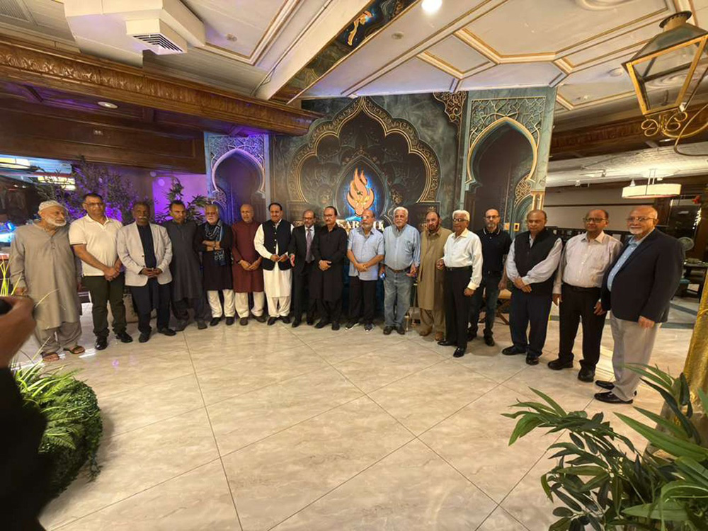 ہیوسٹن میں ذوالفقاربھٹو شہید کی یاد میں تقریب، پیپلز پارٹی رہنماؤں کی بھرپور شرکت،کاشف سومرو ، ریاض کاکاخیل ، ممتاز چانگ ، فہد جونیجو، تخلیق لاشاری، عیسیٰ بھرگڑی، توفیق ڈانڈیا، سرور خشک ،ظفراقبال ،غلام بومبیوالا، محمود ڈاہری، واحد لالا، سلمان رزاقی ودیگرشخصیات کی شرکت،لالا گل فراز، سراج نارسی، سجاد مہر، فرحان سومرو، غلام میمن، انور نظامانی، طاہر ماما، عمران میمن، تسلیم صدیقی، میاں نظیر، ممتاز خان، غلام محی الدین چشتی، اعظم اختر اور دیگر افراد بھی تقریب میں موجود تھے(تصویری جھلکیاں)