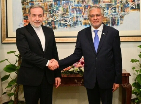 اسحاق ڈار کا ایرانی وزیر خارجہ عباس عراقچی سے رابطہ