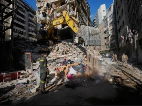 اسرائیلی حملوں سے بیروت تباہ، اسپتال زخمیوں سے بھر گئے