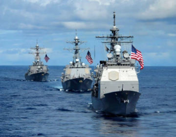 امریکا نے ایران جانے والے بحری جہازوں کی تلاشی لینے کا باضابطہ اعلان کر دیا