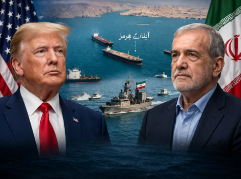 ایران نے امریکی جہازوں کو آبنائے ہرمز سے گزرنے کی اجازت دے دی