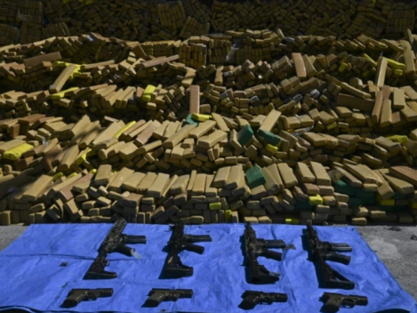 برازیل میں امریکا سے اسمگل شدہ 1100 سے زائد ہتھیار اور ڈیڑھ ٹن منشیات ضبط