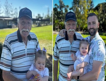 زیادہ عمر میں پہلی بار دادا بننے والا آسٹریلیوی شہری
