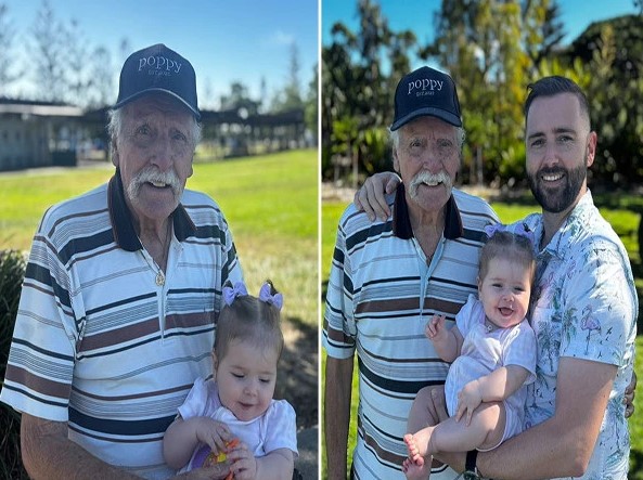 زیادہ عمر میں پہلی بار دادا بننے والا آسٹریلیوی شہری