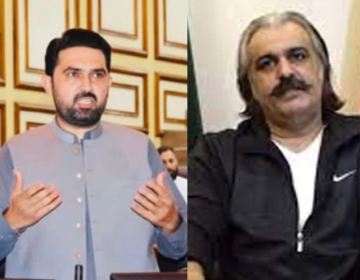 سہیل آفریدی اور علی امین گنڈاپور میں تکرار