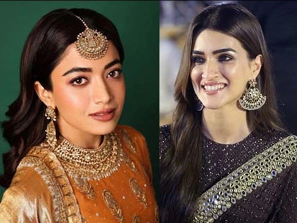 رشمیکا مندانا کو بے قابو ہجوم سے بچانے کےلیے کریتی سینن ڈھال بن گئیں، ویڈیو وائرل