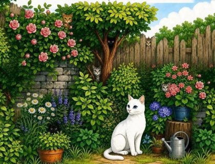 کیا آپ بتاسکتے ہیں کہ تصویر میں کتنی بلیاں ہیں؟