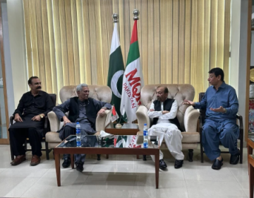 آزاد کشمیر انتخابات میں ایم کیو ایم کا ن لیگ کی حمایت کا اعلان