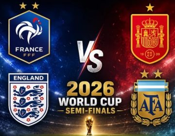 فیفا ورلڈ کپ 2026؛ سیمی فائنل لائن اپ مکمل، کون کب کس کا مقابلہ کرےگا؟