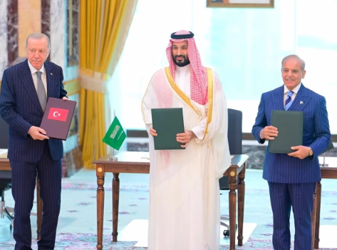 سعودیہ، ترکیہ، پاکستان کے درمیان سہ فریقی دفاعی معاہدہ